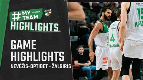 Nev Is Optibet Algiris Game Highlights Youtube