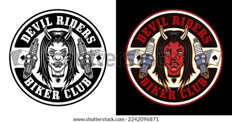 Biker Club Vector Emblem Logo Badge Stock Vector (Royalty Free ...