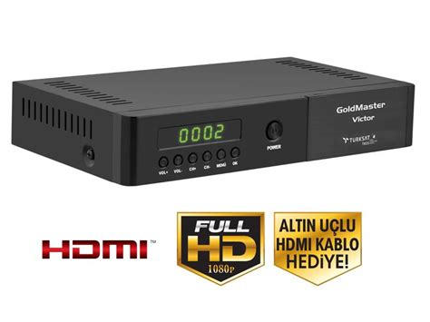 Goldmaster Victor Hd Pvr Dijital Uydu Alıcısı