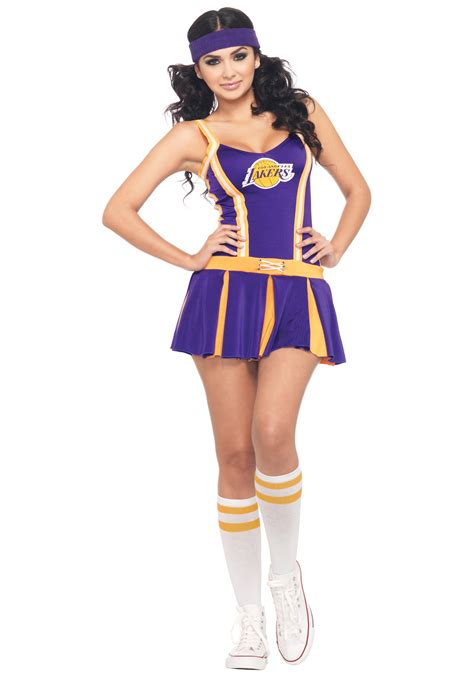 Nba Lakers Cheerleader Costume Halloween Costume Ideas 2024