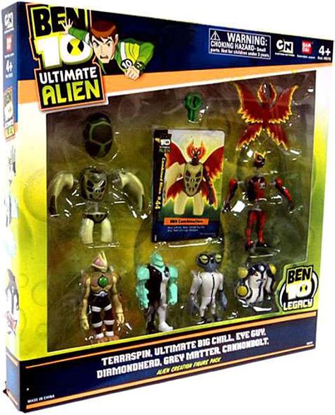 Ben 10 Ultimate Alien Terraspin Ultimate Big Chill Eye Guy