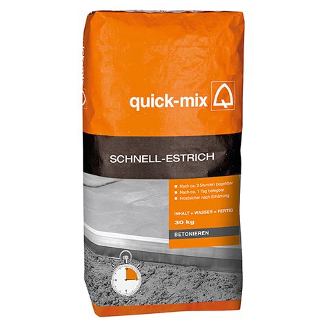 Quick Mix Schnellestrich Bei Bauhaus Kaufen