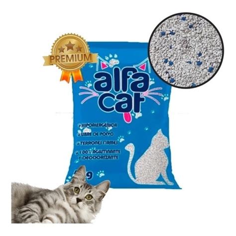 Arena Aglutinante Para Gato Alfa Cat 5 Bolsas De 6kg Envío gratis