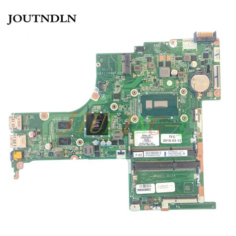 JOUTNDLN para HP 15 AB portátil placa base 809044 601 DAX12AMB6D0 W I5