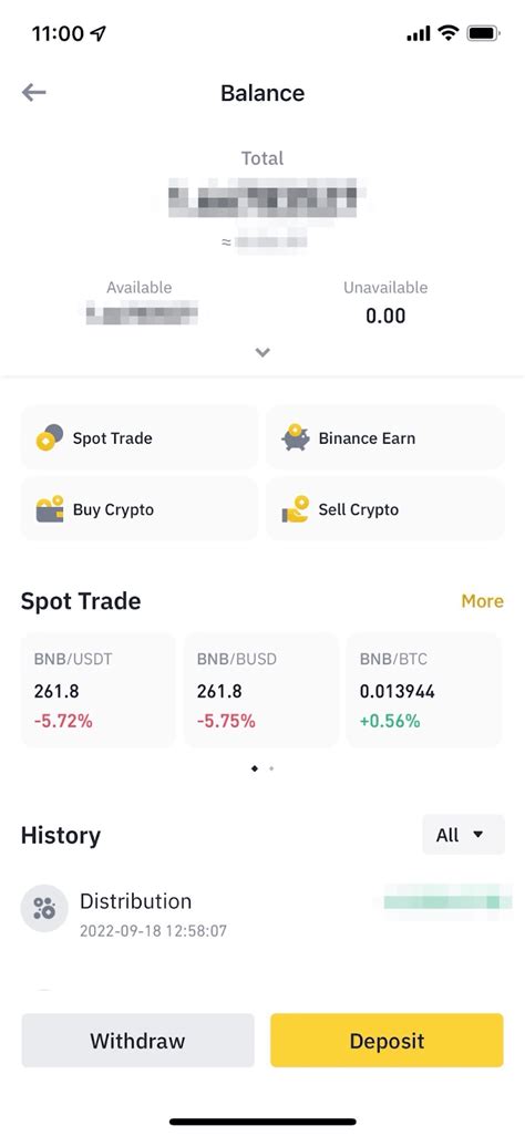 How To View My Binance Spot Wallet Activity Binance Support