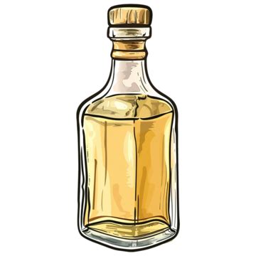 Tequila Bottle Cartoon Tequila Bottle Shot PNG Transparent Image And