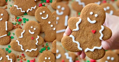 Biscoito Gingerbread Tradicional F Cil Natal Rainha Dos Recheios