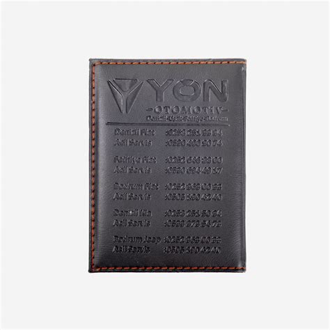 Leather Licence Holder - Metaplast - License Plate Holders Manufacturer