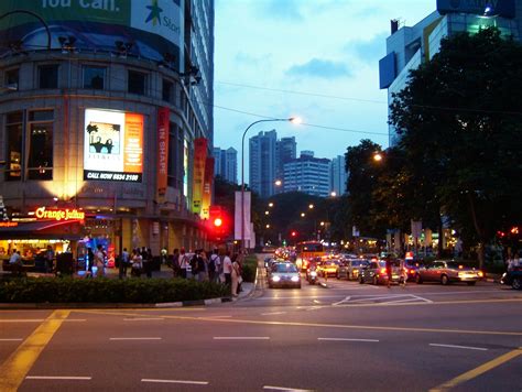 Sunset Singapore Orchard Street 01