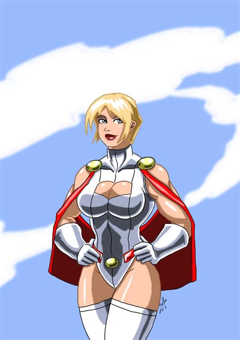 Power Girl Alternate Costume By Adamantis On Deviantart