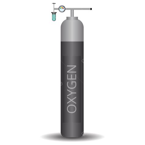 Oxygen Cylinder Vector Hd Images Realistic Oxygen Cylinder Free Vector