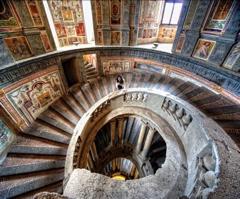 Scala Regia Villa Farnese Caprarola Italy