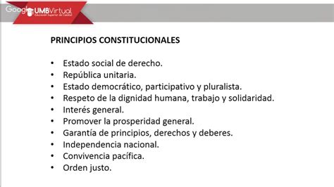 Que Son Los Principios Constitucionales Image To U