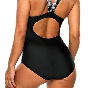 Amazon CharmLeaks Women S Competitive Athletic One Piece Swimsuit