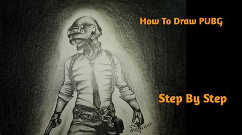 How To Draw Pubg Step By Step How To Draw Pubg Youtube