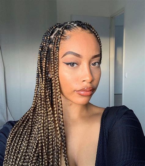 25 Protective Hairstyles For Summer Box Braids Hairstyles For Black Women Braided Hairstyles