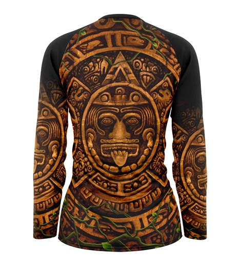 Doxe Jersey Playera Dama Calavera Piedra Calendario Azteca D Doxe