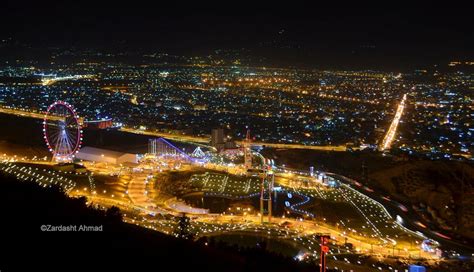 Slemani Kurdistan, the Illuminated Capital