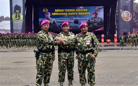 Kasal Lantik Mayjen Tni Mar Endi Supardi Jabat Dankormar Siaga