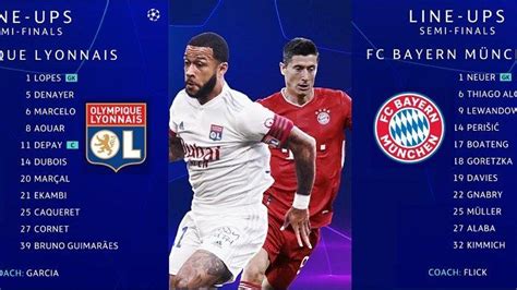 Siaran Live Streaming Sctv Lyon Vs Bayern Munchen Sedang Berlangsung