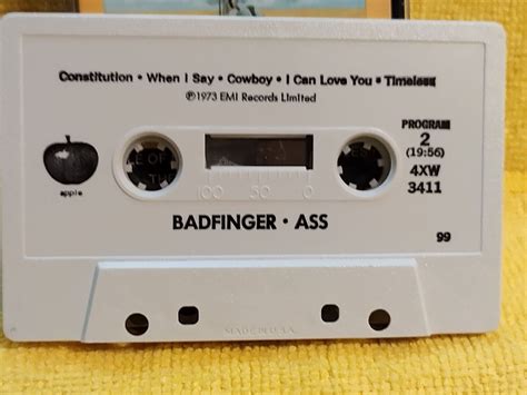 Badfinger Ass Apple Xw Vg Rare Cassette C Ebay