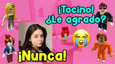 Historia De Roblox En Tiktok Mi Amiga T Xica Est Delirando De Que