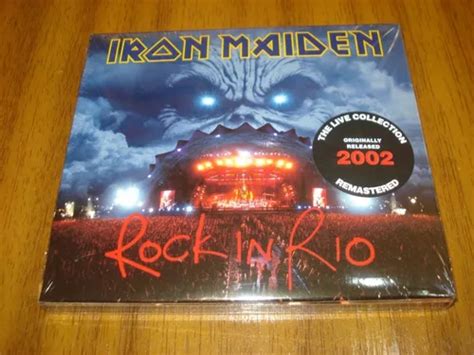 Cd Iron Maiden Rock In Rio Nuevo Sellado Digipack Cuotas Sin Inter S