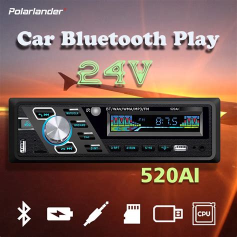 Radio Con Bluetooth 4 2 Para Coche Reproductor Multimedia Con Interfaz