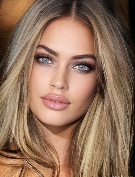 Megan Fox Doutzen Kroes Blonde Hair Looks Blonde Beauty Long Hair