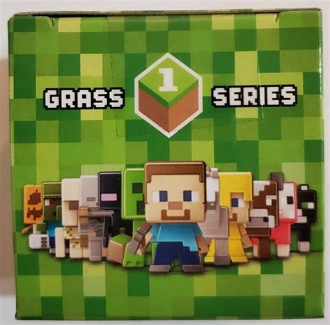 Minecraft Minifigures Grass Series 1 Blind Box Free Ship U Pick Code