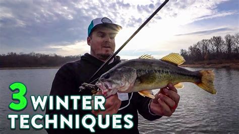 3 Techniques To Catch More Bass In Winter Conditions Bass Fishing