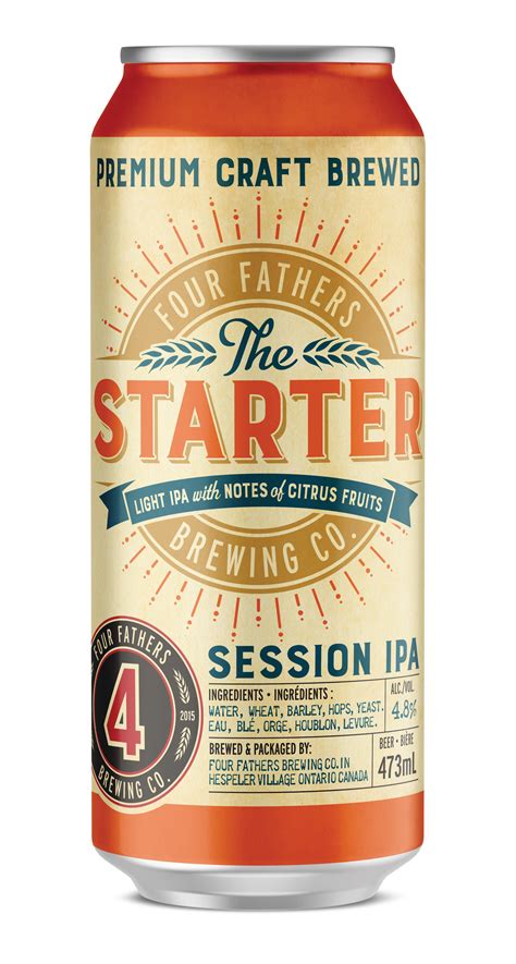 Beer Blog 14: Four Fathers Brewing Co.- The Starter – High Ceiling Sports