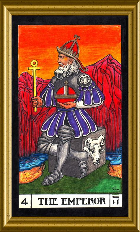 El Emperador Y Su Significado En El Tarot Tarot De Tiziana