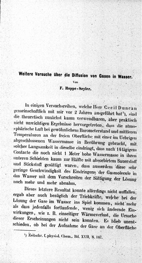 Weitere Versuche über Diffusion von Gasen in Wasser 19 Digitale