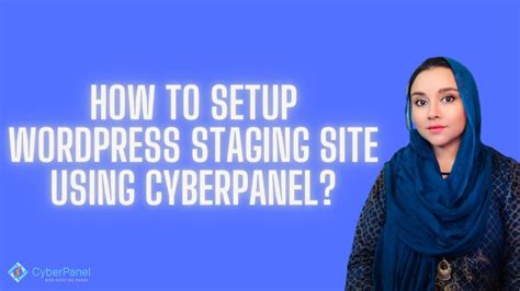 How To Create WordPress Staging Site Using CyberPanel YouTube