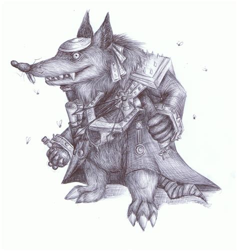 The Plague Rat by Kruliczek on DeviantArt