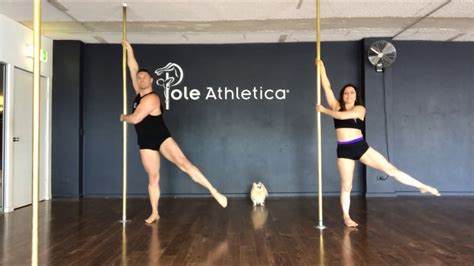 Beginners Pole Dance Level Core Skills Routine Youtube