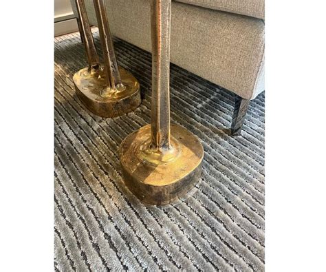 Henge Small Mushroom Side Table Bronze By Yabu Pushelberg For Sale At