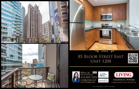 Bloor Street East Unit Bed Bath Den Sold Wins Lai