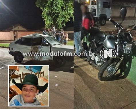 Motorista Embriagado Provoca Acidente E Passageiro De Moto De 15 Anos