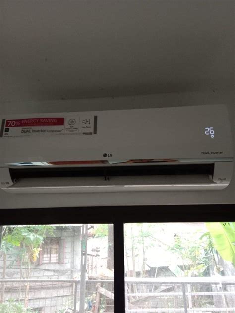 Lg Dual Inverter Aircon Tv Home Appliances Air Conditioning And