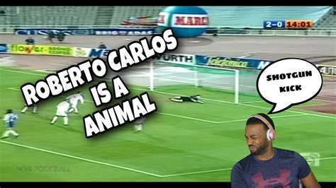 NBA FAN REACT TO Roberto Carlos The Most UNSTOPPABLE Goals Ever