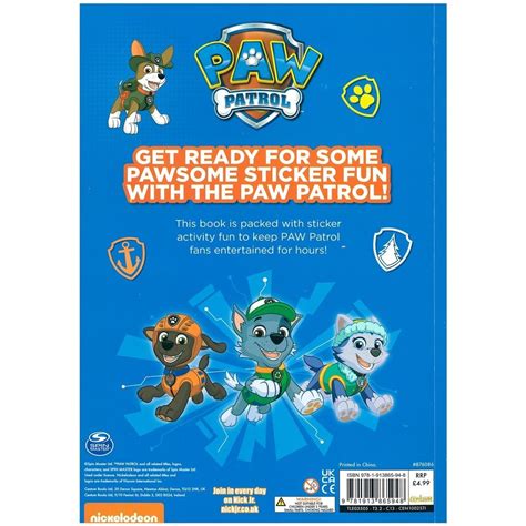 Super Sticker Fun - Paw Patrol – Junior Page