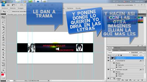 Como Hacer Un Banner O Portada Para Youtube Con Photoshop Cs6 Hd 2015