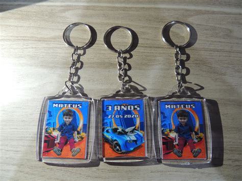 Chaveiro Acrílico Hot Wheels Elo7 Produtos Especiais