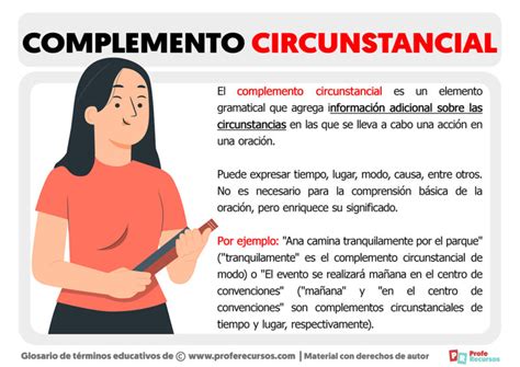 Qué es el Complemento Circunstancial