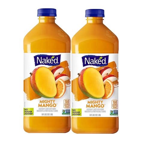 Amazon Naked Mighty Mango Juice Smoothie 64 Oz 2 Pack