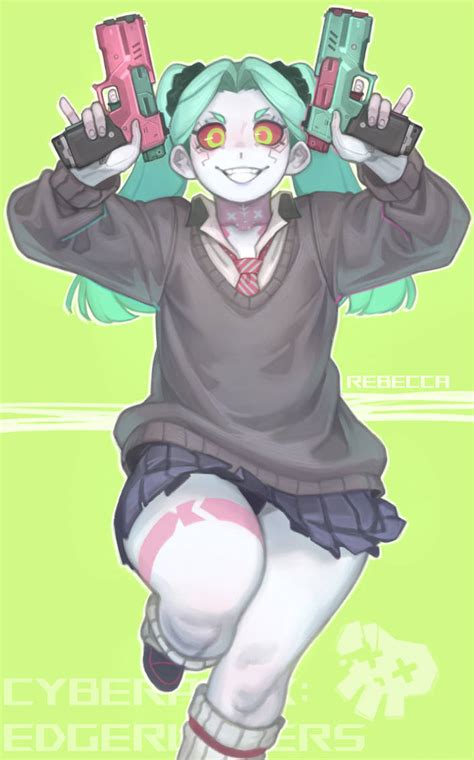Cyberpunk Edgerunners Rebecca 2 By Kelvinhiu On Deviantart