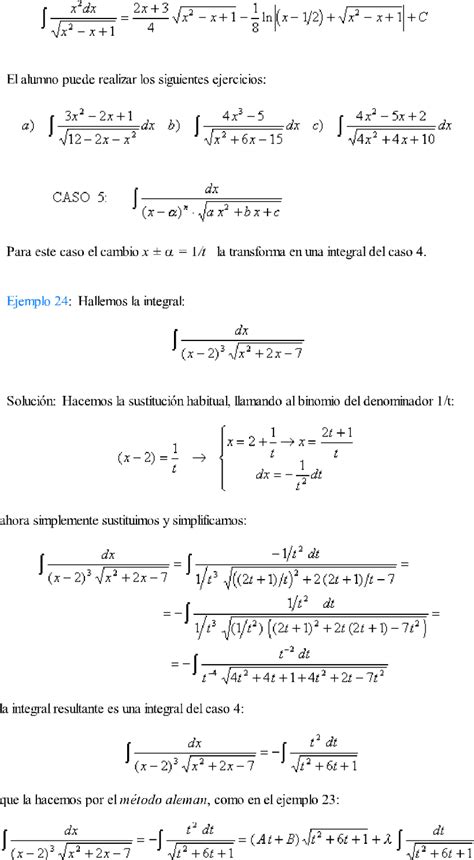 CÁlculo De Integrales Con RaÍces Y Radicales Ejercicios Resueltos