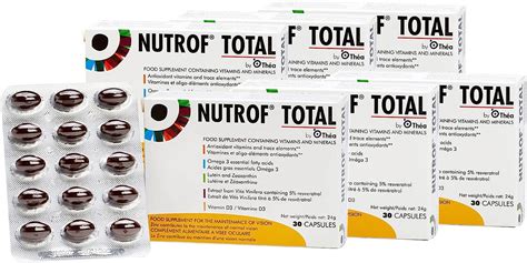 180 Nutrof Total Capsules Eye Health Supplement With Lutein